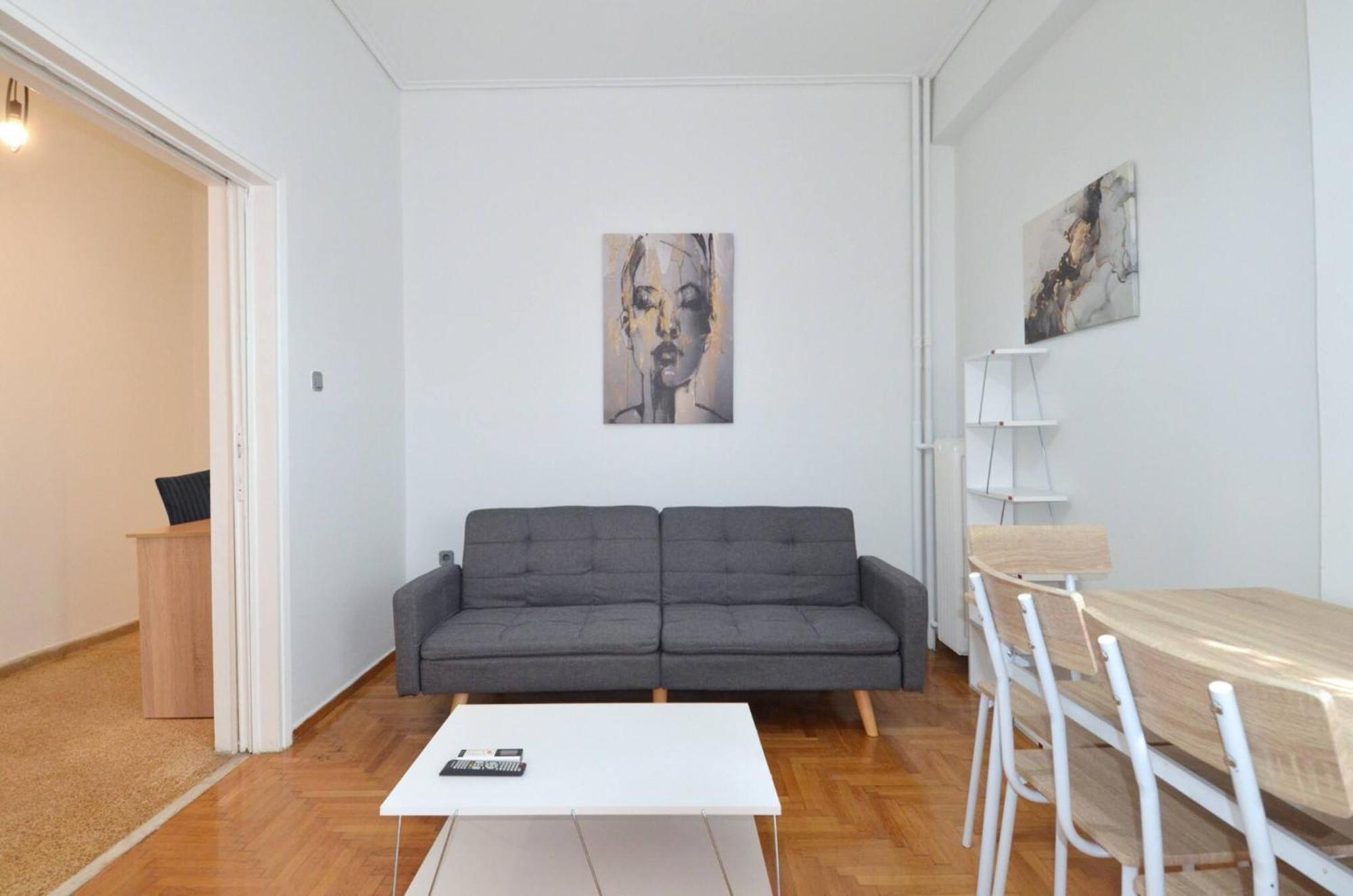 A Cozy Minimal Apartment At Koukaki, Dimitrako... Atena Exterior foto