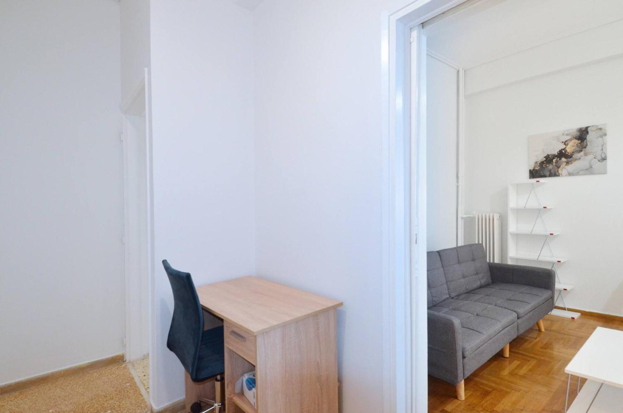 A Cozy Minimal Apartment At Koukaki, Dimitrako... Atena Exterior foto